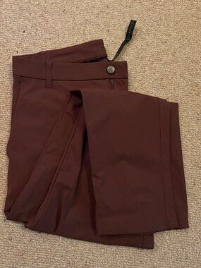 Lululemon ABC pants, 33 x 31.5, brown - like new